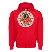 Red sho nuff Zipper Hoodie - linhVisuals