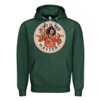 Sports Green sho nuff Zipper Hoodie - linhVisuals