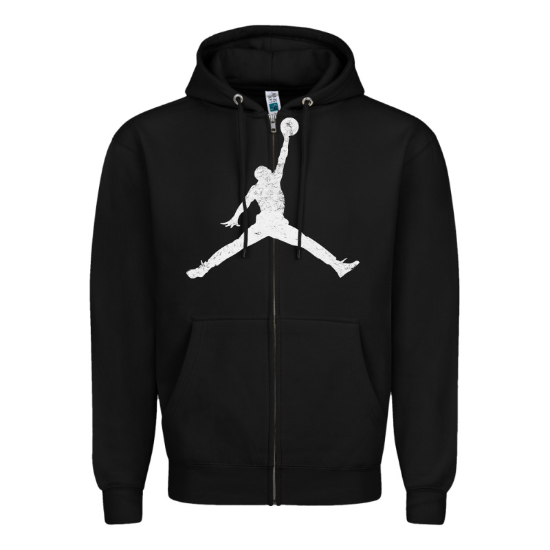 Slam Dunk Vintage Zipper Hoodie by linhVisuals | Teevron