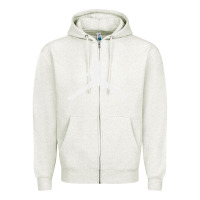 Oatmeal Heather Slam Dunk Vintage Zipper Hoodie - linhVisuals