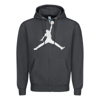 Smoke Slam Dunk Vintage Zipper Hoodie - linhVisuals