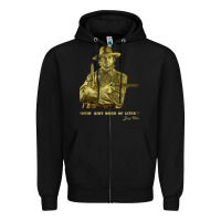 Black the outlaw josey wales Zipper Hoodie - linhVisuals