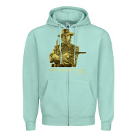 Seafoam the outlaw josey wales Zipper Hoodie - linhVisuals