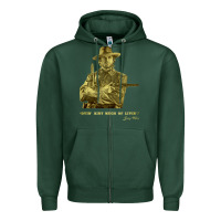 Sports Green the outlaw josey wales Zipper Hoodie - linhVisuals