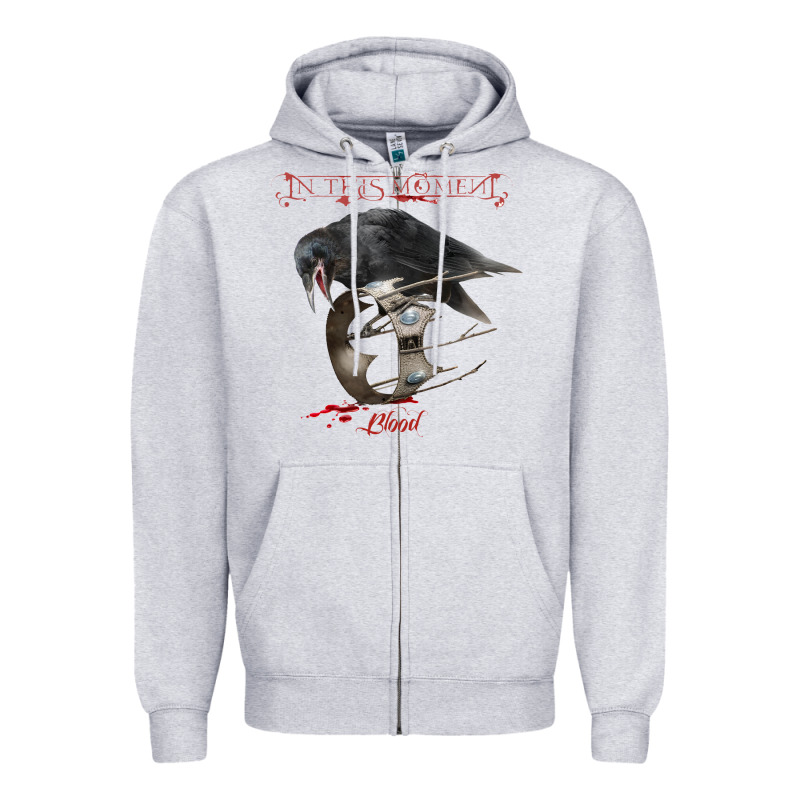 In This Moment Blood Zipper Hoodie by linhVisuals | Teevron