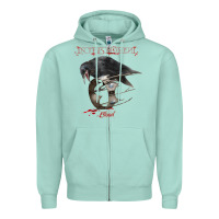 Seafoam In This Moment Blood Zipper Hoodie - linhVisuals