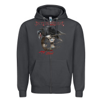 Smoke In This Moment Blood Zipper Hoodie - linhVisuals