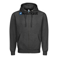 Charcoal Heather Nautique Boats Zipper Hoodie - linhVisuals