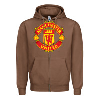 Chestnut manchester Zipper Hoodie - linhVisuals