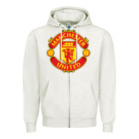 Oatmeal Heather manchester Zipper Hoodie - linhVisuals
