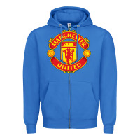 True Royal manchester Zipper Hoodie - linhVisuals