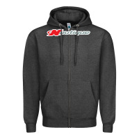 Charcoal Heather Nautique Boats Zipper Hoodie - linhVisuals