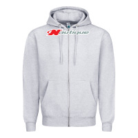 Heather Grey Nautique Boats Zipper Hoodie - linhVisuals
