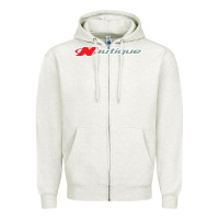 Oatmeal Heather Nautique Boats Zipper Hoodie - linhVisuals