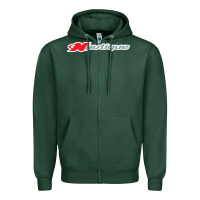 Sports Green Nautique Boats Zipper Hoodie - linhVisuals