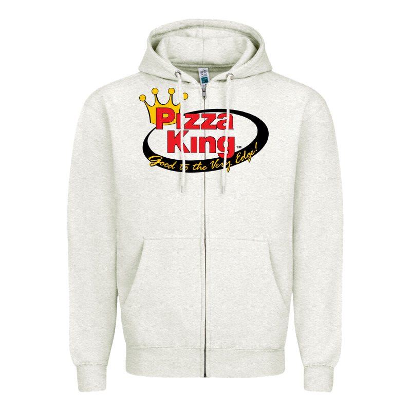 Pizza King Cowboy Zipper Hoodie by linhVisuals | Teevron