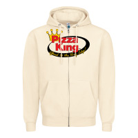 Sandshell Pizza King Cowboy Zipper Hoodie - linhVisuals