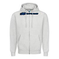 Dove Grey Nautique Boats Zipper Hoodie - linhVisuals