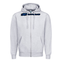 Heather Grey Nautique Boats Zipper Hoodie - linhVisuals