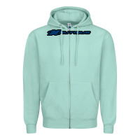 Seafoam Nautique Boats Zipper Hoodie - linhVisuals