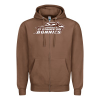 Chestnut st. bonaventure bonnies Zipper Hoodie - linhVisuals