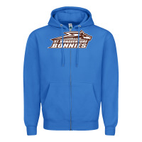 True Royal st. bonaventure bonnies Zipper Hoodie - linhVisuals