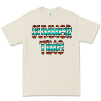 Bone summer time serape doodle Premium Tee - CowCowDesign