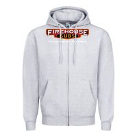 Heather Grey Firehouse Subs Zipper Hoodie - linhVisuals