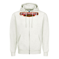 Oatmeal Heather Firehouse Subs Zipper Hoodie - linhVisuals