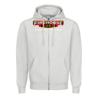 Dove Grey Firehouse Subs Zipper Hoodie - linhVisuals
