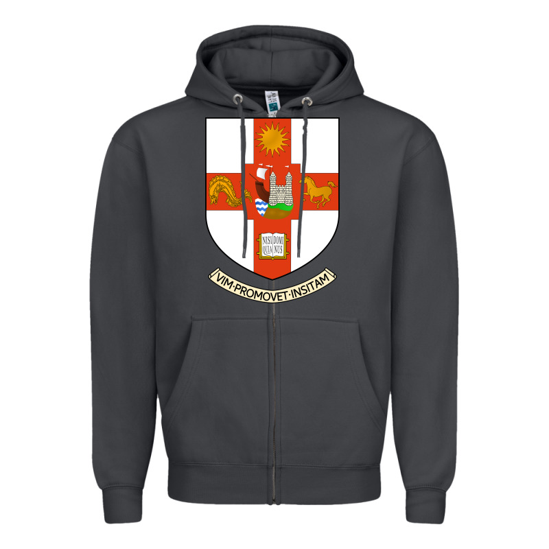 University Bristol Zipper Hoodie by linhVisuals | Teevron