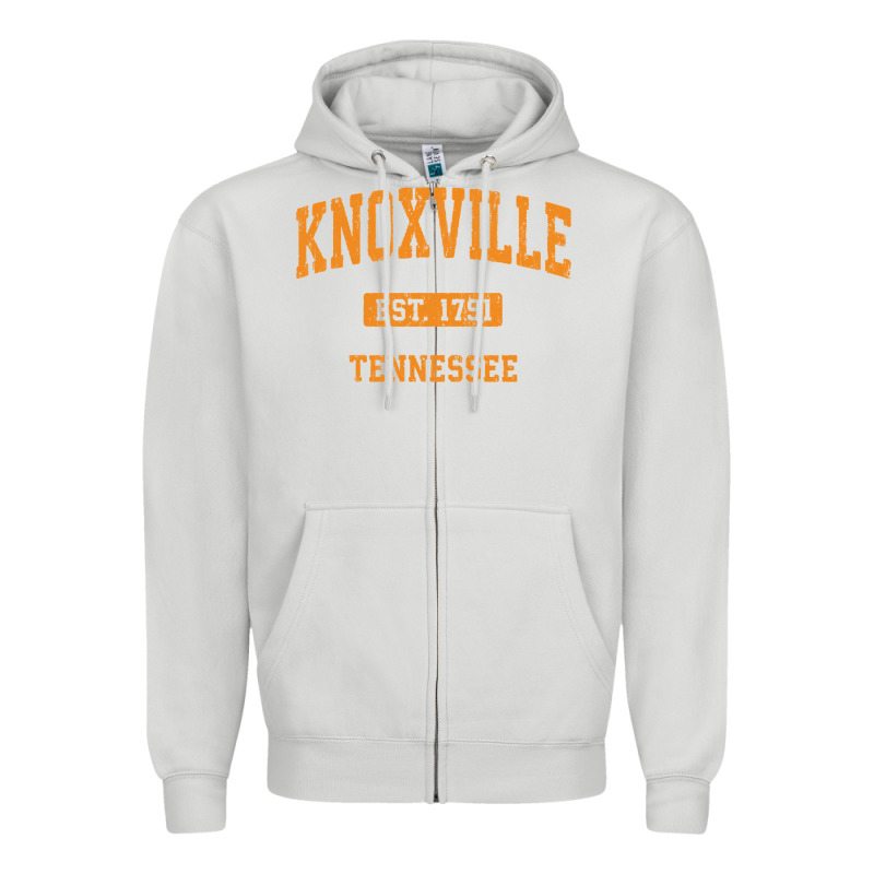 Knoxville Tennessee Tn Vintage Athletic Sports Design Pullover Hoodie Zipper Hoodie by linhVisuals | Teevron