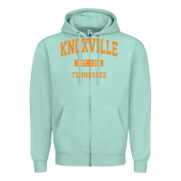 Seafoam knoxville tennessee tn vintage athletic sports design pullover hoodie Zipper Hoodie - linhVisuals