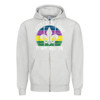 Dove Grey laissez les bons temps rouler gift mardi gras masquerade t shirt Zipper Hoodie - linhVisuals