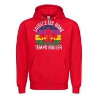 Red laissez les bons temps rouler gift mardi gras masquerade t shirt Zipper Hoodie - linhVisuals