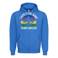 True Royal laissez les bons temps rouler gift mardi gras masquerade t shirt Zipper Hoodie - linhVisuals