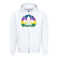 White laissez les bons temps rouler gift mardi gras masquerade t shirt Zipper Hoodie - linhVisuals