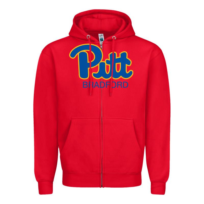 Pitt Bradford, University Of Pittsburgh At Bradford, Zipper Hoodie by linhVisuals | Teevron
