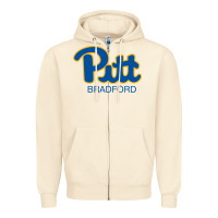 Sandshell pitt bradford, University of Pittsburgh at Bradford, Zipper Hoodie - linhVisuals