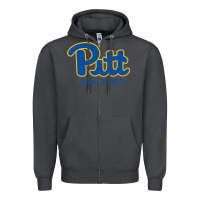 Smoke pitt bradford, University of Pittsburgh at Bradford, Zipper Hoodie - linhVisuals