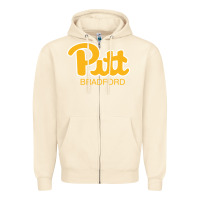 Sandshell pitt bradford, University of Pittsburgh at Bradford, Zipper Hoodie - linhVisuals