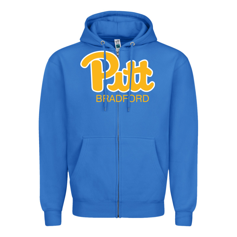 Pitt Bradford, University Of Pittsburgh At Bradford, Zipper Hoodie by linhVisuals | Teevron