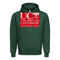 Sports Green university canterbury Zipper Hoodie - linhVisuals