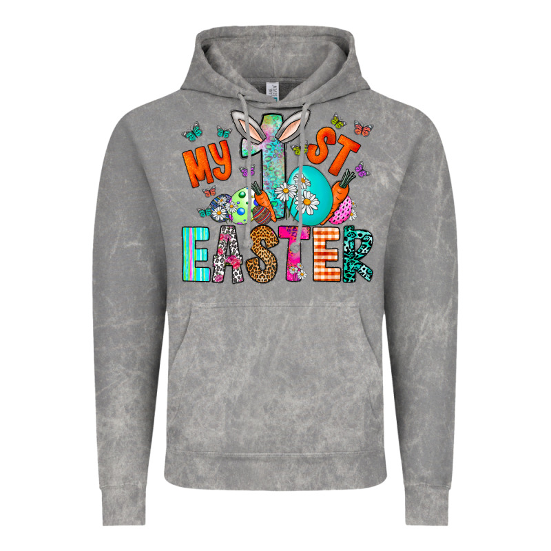 My 1st Easter Vintage Hoodie by CowhideDigitalArt | Teevron