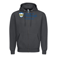 Smoke University of Pittsburgh at Greensburg, Zipper Hoodie - linhVisuals