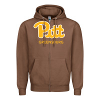 Chestnut UPG, Pitt-Greensburg, Bobcats, Zipper Hoodie - linhVisuals