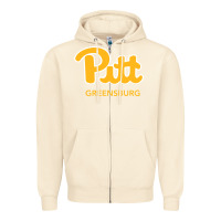 Sandshell UPG, Pitt-Greensburg, Bobcats, Zipper Hoodie - linhVisuals