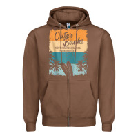Outer Banks Shirts Men Women Kids Obx North Carolina Nc Gift Zip Hoodi Zipper Hoodie | Teevron