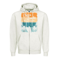 Oatmeal Heather outer banks shirts men women kids obx north carolina nc gift zip hoodi Zipper Hoodie - linhVisuals