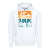 White outer banks shirts men women kids obx north carolina nc gift zip hoodi Zipper Hoodie - linhVisuals